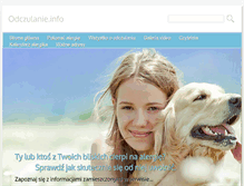 Tablet Screenshot of odczulanie.info